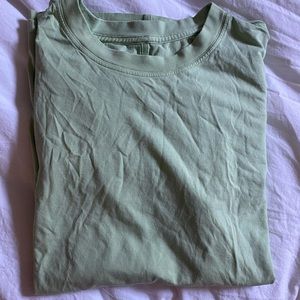 Lululemon All Yours cotton long sleeve shirt